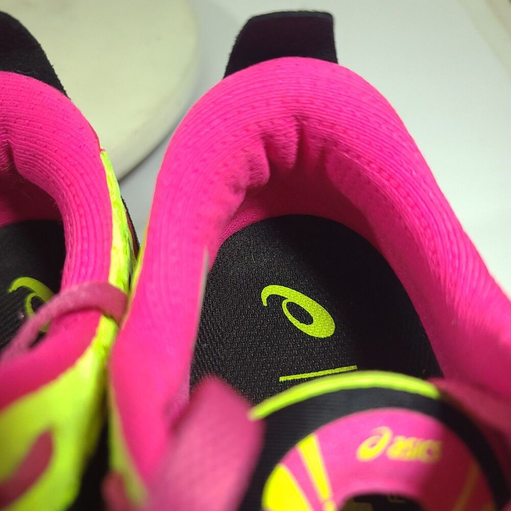 Asics GEL-Noosa Tri 12 Running Shoe Women Sz 7.5 Neon Comfort Sneaker 1012A578 - Picture 11 of 16
